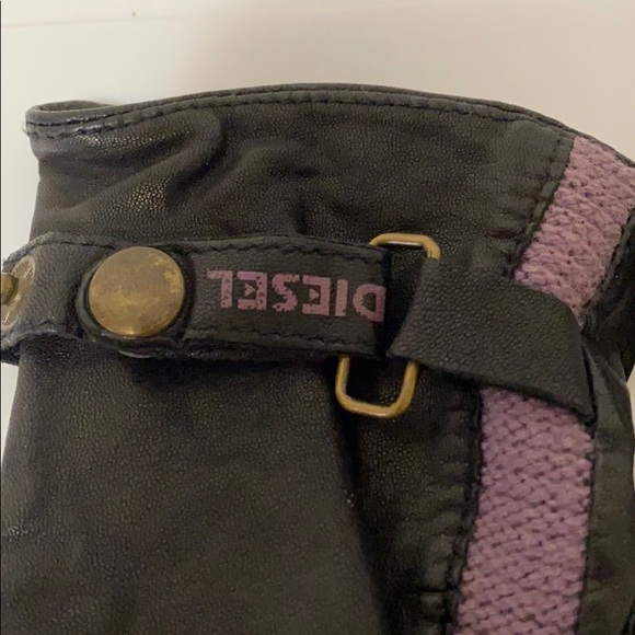 DIESEL GLOVES COLOR BLACK - Picture 6 of 7